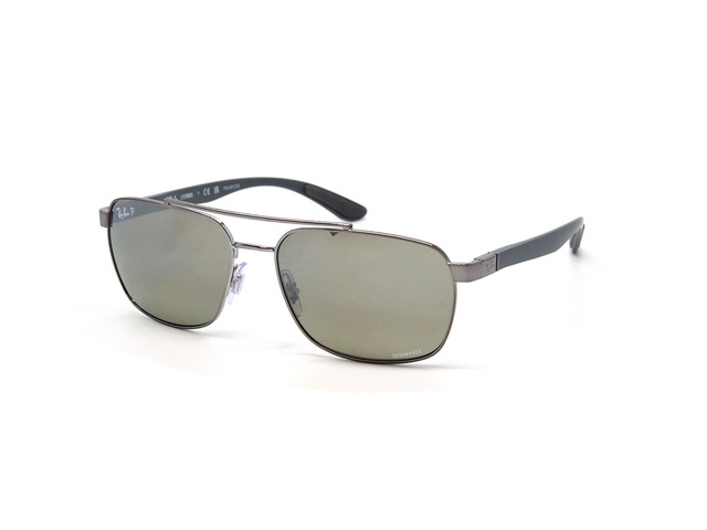 Сонцезахисні окуляри Ray-Ban RB 3701 004/5J 59 мм. MIRROR SILVER CHROMANCE POLAR. Фото 2