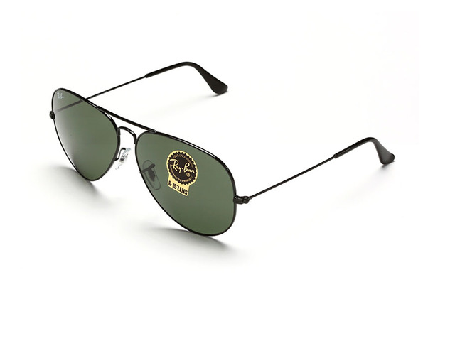 Сонцезахисні окуляри Ray-Ban Aviator Large Metal RB 3026 L2821 62мм. TINTED GREEN. Фото 2