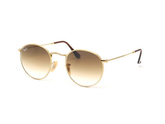 Сонцезахисні окуляри Ray-Ban Round Metal RB 3447 001/51 50 мм. GRADIENT BROWN. Фото 2