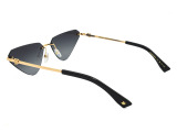Сонцезахисні окуляри DSQUARED D2 0108/S RHL9O 63 мм. GRADIENT GREY. Фото 4