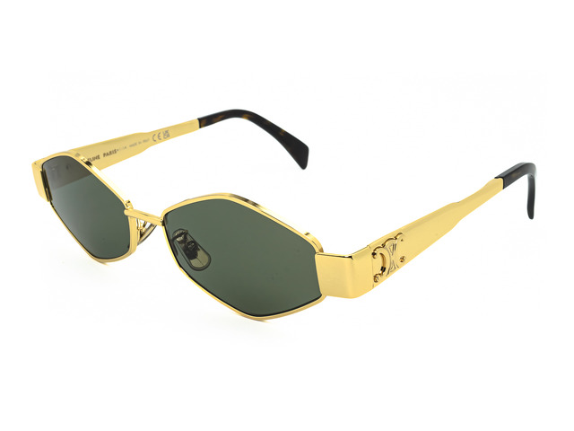 Сонцезахисні окуляри CELINE CL40254U 30N 54 мм. TINTED GREEN. Фото 2