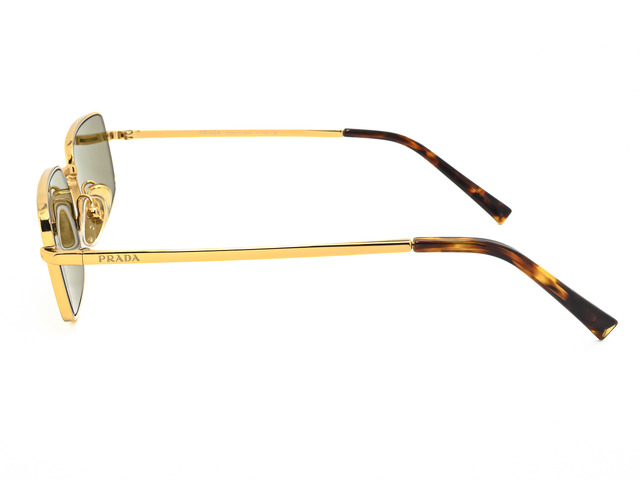 Сонцезахисні окуляри PRADA SPR A60 5AK-70G 59 мм. MIRROR GOLD. Фото 3