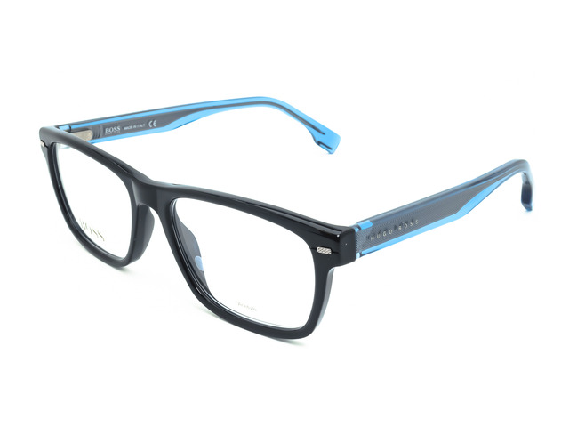 Оправа HUGO BOSS 1354/U BLACK/BLUE 55 мм.. Фото 2