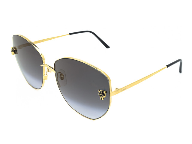 Сонцезахисні окуляри CARTIER CT0400S 001 XL 62 мм. GRADIENT GREY. Фото 2