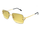 Сонцезахисні окуляри Cartier CT0330S 006 XL 57 мм. GRADIENT YELLOW. Фото 2