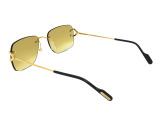 Сонцезахисні окуляри Cartier CT0330S 006 XL 57 мм. GRADIENT YELLOW. Фото 4