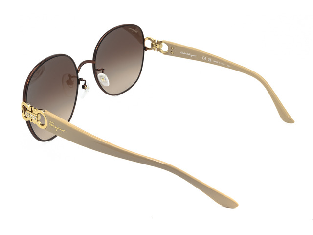 Сонцезахисні окуляри FERRAGAMO SF231SRK 210 59 мм GRADIENT BROWN. Фото 4