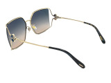 Сонцезахисні окуляри CHOPARD SCHG68V 0594 62 мм GRADIENT BLUE. Фото 4