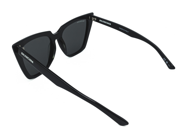 Сонцезахисні окуляри BALENCIAGA BB0046S 001 55 мм. TINTED GREY. Фото 4