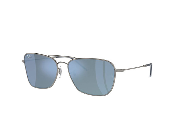 Сонцезахисні окуляри Ray-Ban Caravan Reverse RB R0102S 004/GA 58 мм MIRROR BLUE . Фото 2