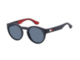 Сонцезахисні окуляри TOMMY HILFIGER TH 1555/S 8RUKU 49 мм TINTED BLUE. Фото 2
