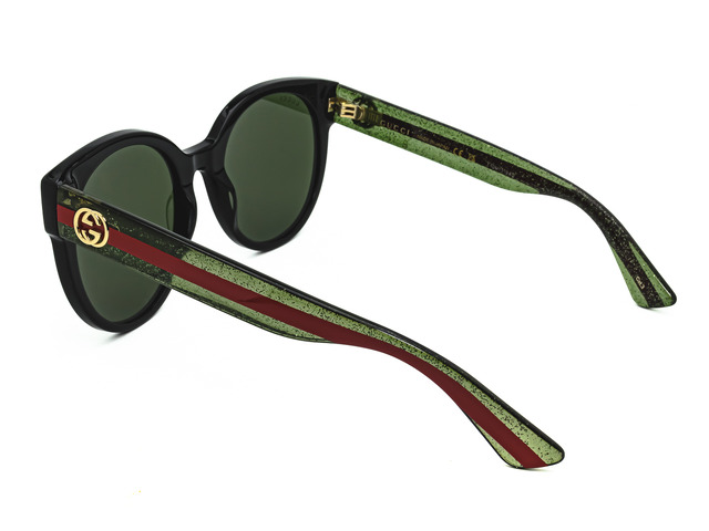 Сонцезахисні окуляри GUCCI GG0035SN 002 54 мм TINTED GREEN. Фото 4