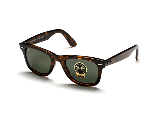 Сонцезахисні окуляри Ray-Ban Wayfarer RB 4340 710 50 мм. TINTED GREEN. Фото 2