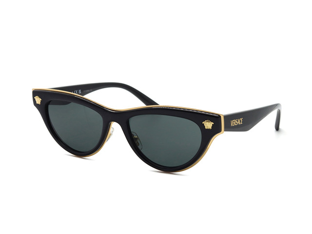 Сонцезахисні окуляри VERSACE VE 2273 GB1/87 52 мм TINTED GREY. Фото 2
