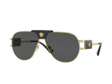 Сонцезахисні окуляри VERSACE VE 2252 1002/87  63 мм TINTED GREY. Фото 2