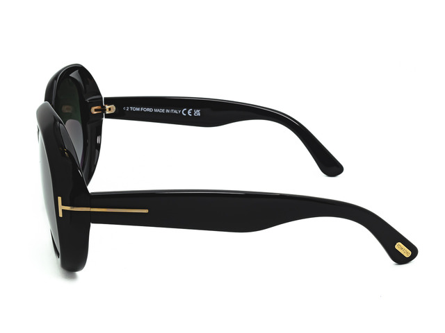 Сонцезахисні окуляри TOM FORD TF 1011 01B 62 мм GRADIENT GREY. Фото 4