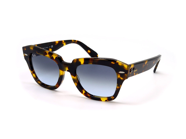 Сонцезахисні окуляри Ray-Ban State Street RB 2186 1332/86 49 мм. GRADIENT BLUE. Фото 2
