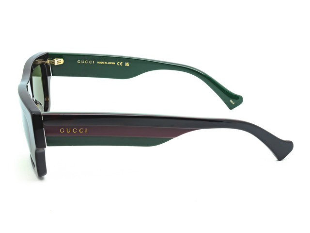 Сонцезахисні окуляри GUCCI GG 1301S 002 55 мм TINTED GREEN. Фото 3