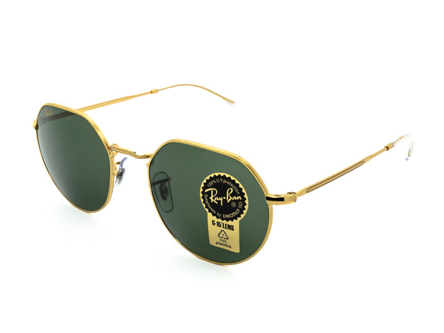 Сонцезахисні окуляри Ray-Ban Jack RB 3565 9196/31 53мм. TINTED GREEN. Фото 2