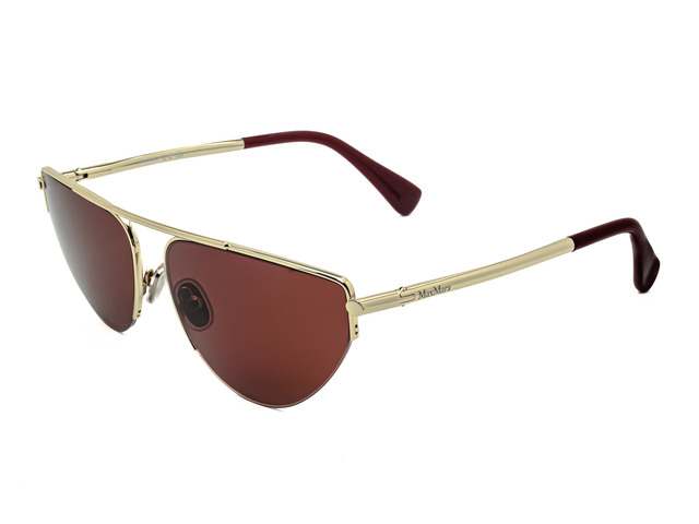Сонцезахисні окуляри MaxMara MM0122 32S 58 мм TINTED BURGUNDY. Фото 2