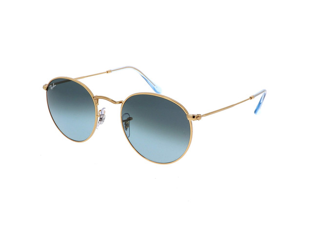 Сонцезахисні окуляри Ray-Ban Round Metal RB 3447 001/3M 53 мм. GRADIENT BLUE. Фото 2