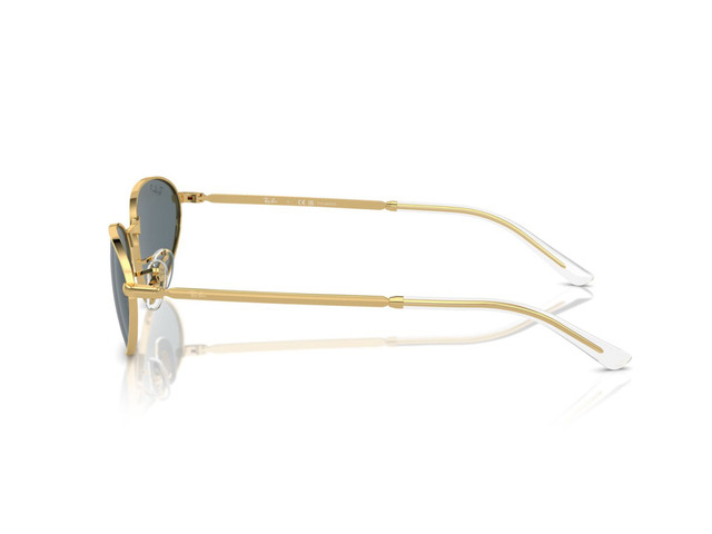 Сонцезахисні окуляри Ray-Ban RB 3734 001/3R 59 мм TINTED BLUE POLAR. Фото 3