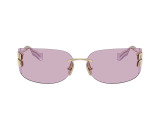 Сонцезахисні окуляри MiuMiu SMU A51 ZVN-90O 75 мм TINTED VIOLET