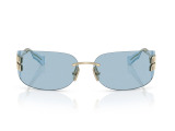 Сонцезахисні окуляри MiuMiu SMU A51 ZVN-10P 75 мм TINTED BLUE