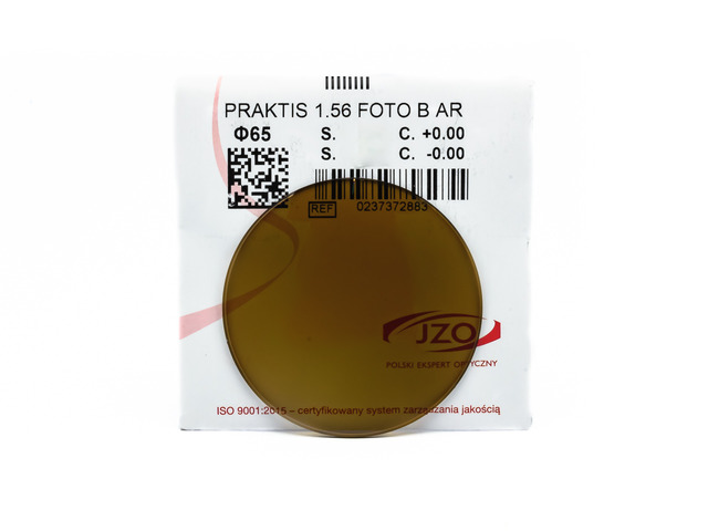 Лінзи для окулярів JZO PRAKTIS 1.56 PHOTO BROWN  AR. Фото 2