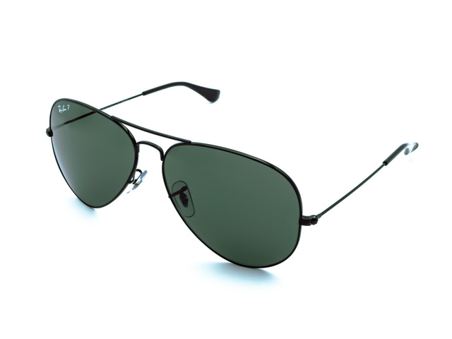 Сонцезахисні окуляри Ray-Ban Aviator Large Metal RB 3025 002/58 62 мм. TINTED GREEN POLAR. Фото 2
