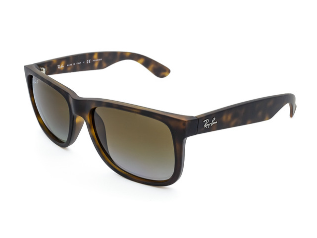 Сонцезахисні окуляри Ray-Ban Justin RB 4165 865/T5 54 мм. GRADIENT BROWN POLAR. Фото 2