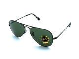 Сонцезахисні окуляри Ray-Ban Aviator RB 3689 9148/31 58 мм. TINTED GREEN. Фото 2