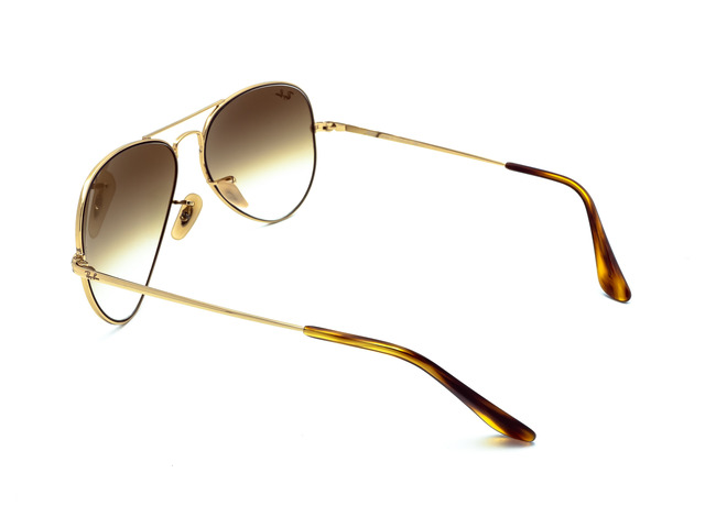 Сонцезахисні окуляри Ray-Ban Aviator RB 3689 9147/51 58 мм. GRADIENT BROWN. Фото 4