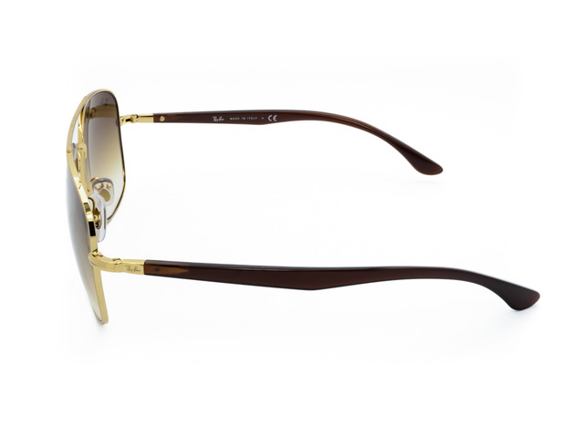 Сонцезахисні окуляри Ray-Ban Highstreet RB 3683 001/51 56 мм. GRADIENT BROWN. Фото 3