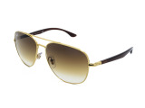 Сонцезахисні окуляри Ray-Ban Highstreet RB 3683 001/51 56 мм. GRADIENT BROWN. Фото 2