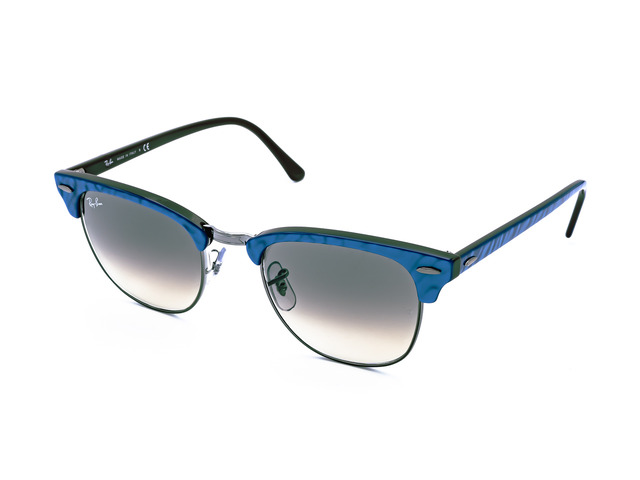 Сонцезахисні окуляри Ray-Ban Clubmaster Marble RB 3016 1310/32 51 мм. GRADIENT GREY. Фото 2