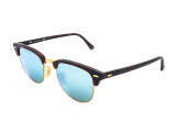 Сонцезахисні окуляри Ray-Ban Clubmaster Flash Lenses RB 3016 1145/30 51 мм. MIRROR CRYSTAL SILVER. Фото 2