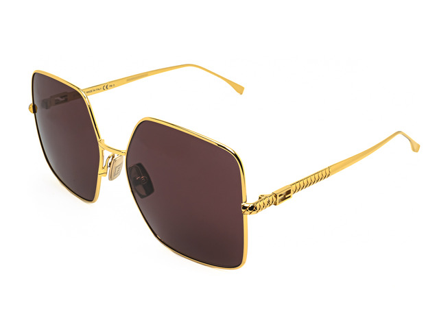 Сонцезахисні окуляри FENDI FF0439/S 001U1 61 мм. TINTED BURGUNDY. Фото 2