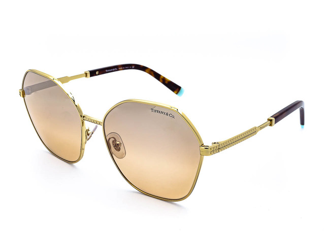  Сонцезахисні окуляри TIFFANY & CO  TF 3081 6021/3D 59мм. MIRROR GOLD. Фото 2