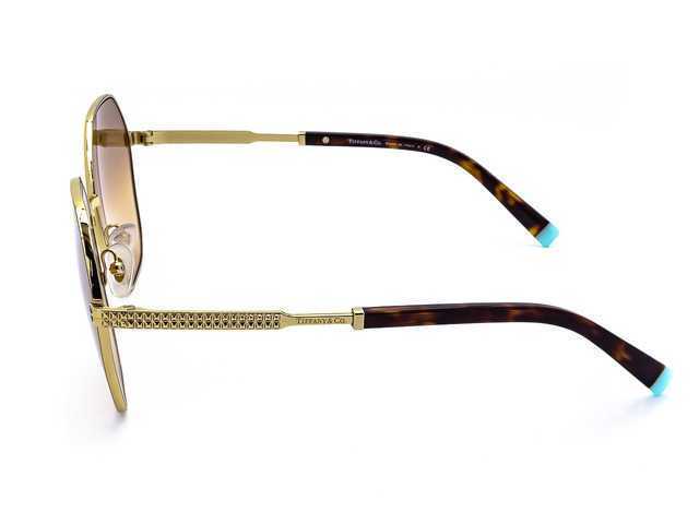  Сонцезахисні окуляри TIFFANY & CO  TF 3081 6021/3D 59мм. MIRROR GOLD. Фото 3