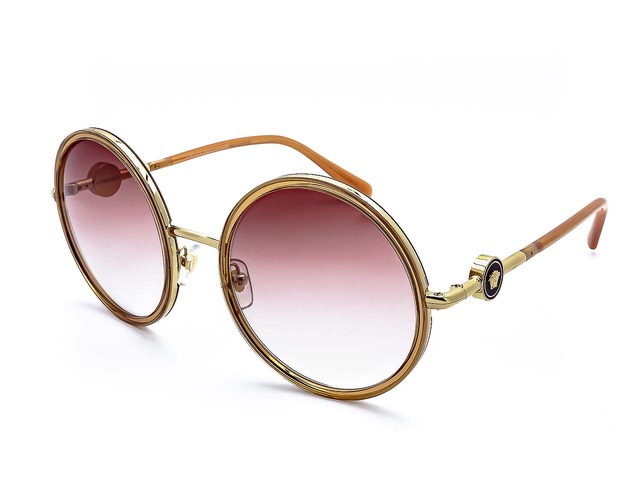 Сонцезахисні окуляри VERSACE 2229 1252/0P 1N 56 мм. GRADIENT BROWN. Фото 2