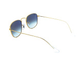 Сонцезахисні окуляри Ray-Ban Frank RB 3857 9196/3F 51 мм. GRADIENT BLUE. Фото 4