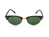 Сонцезахисні окуляри Ray-Ban Clubmaster Oval RB 3946 1304/31 52 мм. TINTED GREEN