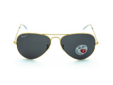 Сонцезахисні окуляри Ray-Ban Aviator Large Metal RB 3025 9196/48 54 мм. TINTED BLACK POLAR