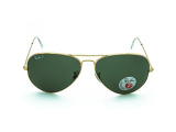 Сонцезахисні окуляри Ray-Ban Aviator Large Metal RB 3025 001/58 62 мм. TINTED GREEN POLAR