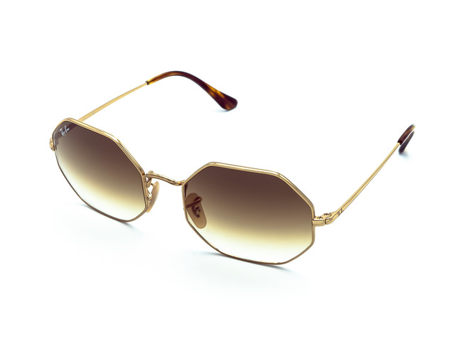Сонцезахисні окуляри Ray-Ban Octagon RB 1972 9147/51 54 мм. GRADIENT LIGHT BROWN. Фото 2
