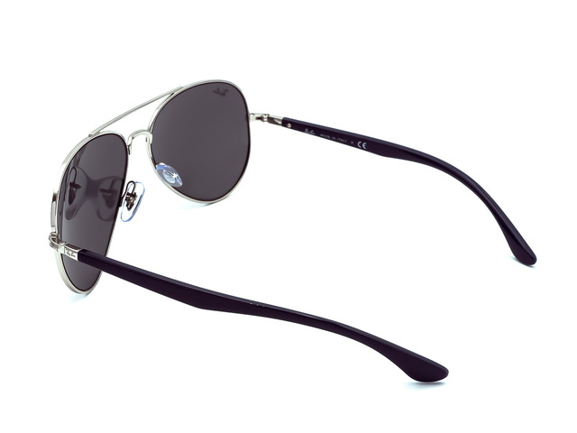Сонцезахисні окуляри Ray-Ban Aviator RB 3675 003/B1 58 мм. TINTED GREY. Фото 4