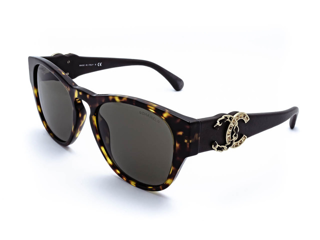Сонцезахисні окуляри CHANEL 5455-Q-B c714/3 54 мм. TINTED BROWN. Фото 2