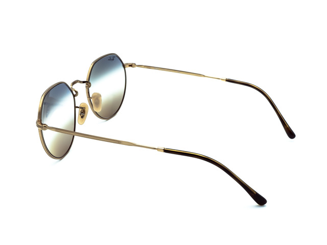 Сонцезахисні окуляри Ray-Ban Jack RB 3565 001/GD 53 мм. GRADIENT LIGHT BLUE. Фото 4