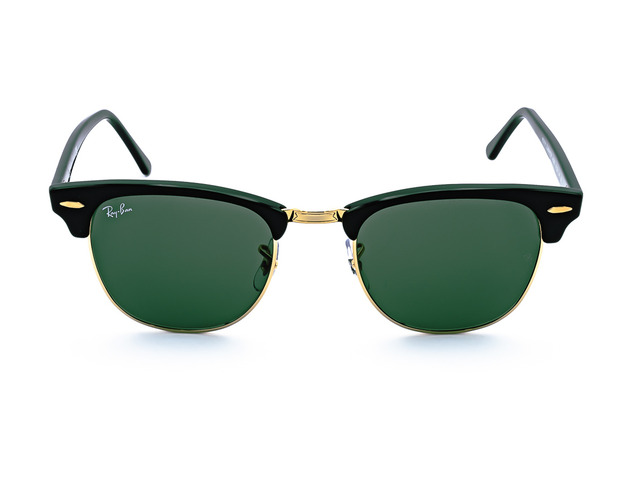 Сонцезахисні окуляри Ray-Ban Clubmaster RB 3016 W0365 51 мм. TINTED GREEN